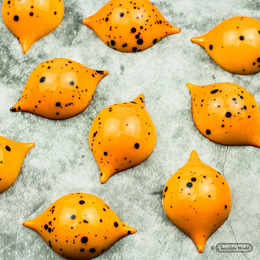 Chocolate World Mould - Praline Curve - Frank Haasnoot